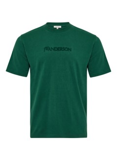 jw anderson t-shirt manlogo embroidery t-shirt - jt0258pg1510 591
