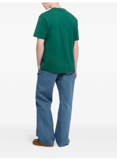 jw anderson t-shirt manlogo embroidery t-shirt - jt0258pg1510 591