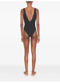 tory burch swimsuit womanbelted logo swimsuit - 170683001 001