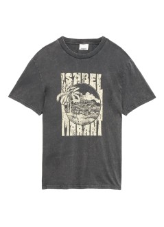 isabel marant t-shirt manhonore-gb - 25ats0052hbc3n09h 02fk