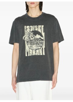 isabel marant t-shirt manhonore-gb - 25ats0052hbc3n09h 02fk
