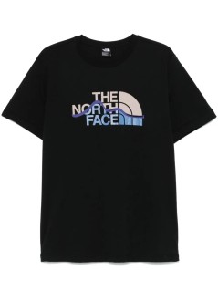 the north face t-shirt manm ss mountain line tee - nf0a87ntjk31 jk31