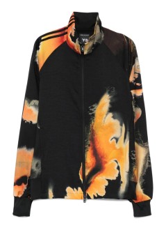 y3 sudadera hombre y-3 aop track top 3-stripes - ka9622 black multicolor