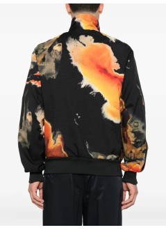 y3 sudadera hombre y-3 aop track top 3-stripes - ka9622 black multicolor