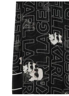 karl lagerfeld neckwear womanikon modal scarf - a3w33065 999