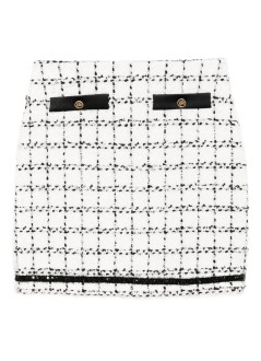 karl lagerfeld falda mujer boucle skirt - a3w12019 2dd