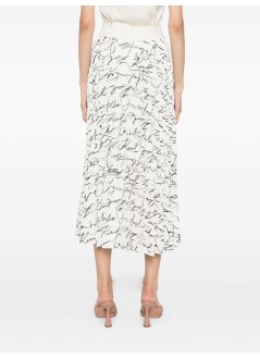 karl lagerfeld skirt womancommercial pleated skirt - a3w12016 2cp