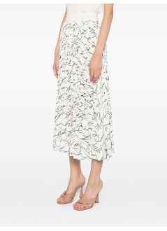 karl lagerfeld skirt womancommercial pleated skirt - a3w12016 2cp