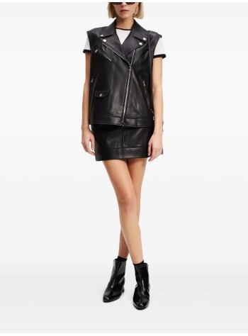 karl lagerfeld top mujer ikon patch slim t shirt - a3w17078 b09 2