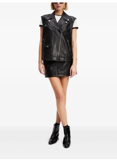 karl lagerfeld top womanikon patch slim t shirt - a3w17078 b09
