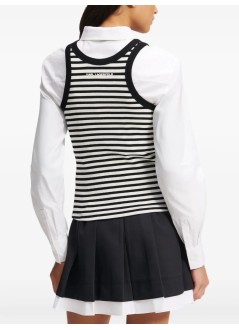 karl lagerfeld top mujer ikon ribbed tank - a3w17079 1ug