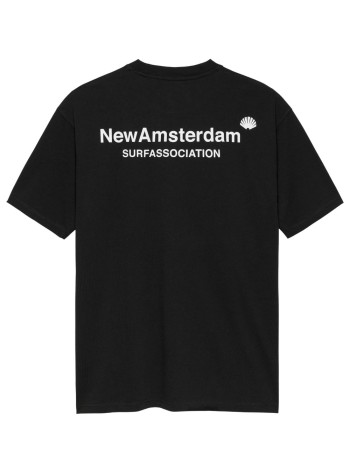 new amsterdam t-shirt manlogo tee - 2501185002 black white 2
