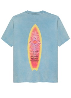 new amsterdam t-shirt mansurfboard tee washed - 2501167002 blue
