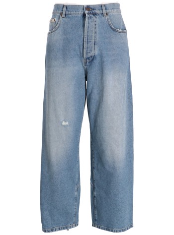 moschino couture denim mantrousers - 252zz03055223 0281