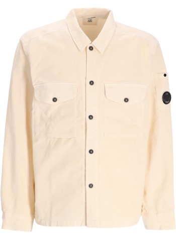 c.p.company outerwear manovershirt in corduroy - 19cmos072a006410o 402