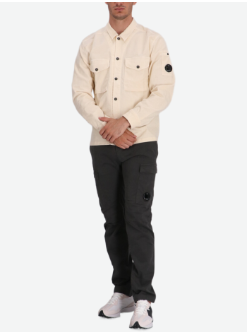 c.p.company outerwear manovershirt in corduroy - 19cmos072a006410o 402 2