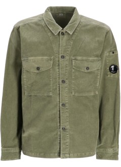 c.p.company outerwear manovershirt in corduroy - 19cmos072a006410o 612