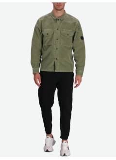 c.p.company outerwear manovershirt in corduroy - 19cmos072a006410o 612