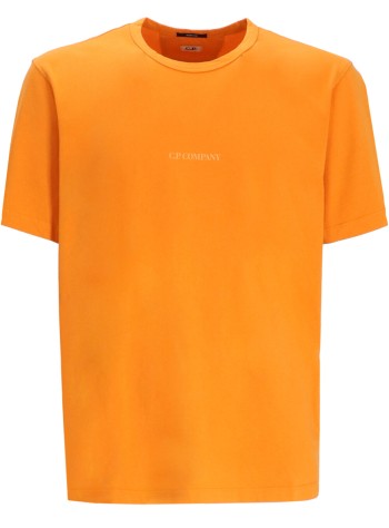 c.p.company camiseta hombre t-shirts short sleeve in jersey 24/1 resist dyed - 19cmts727a005431r 434