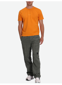 c.p.company t-shirt mant-shirts short sleeve in jersey 24/1 resist dyed - 19cmts727a005431r 434