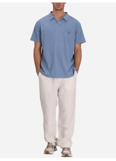 polo ralph lauren polo manssjohnnym10-short sleeve-polo shirt - 710964512010 channel blue