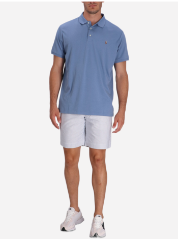 polo ralph lauren polo mansskccmslmm1-short sleeve-knit - 710704319169 channel blue 2