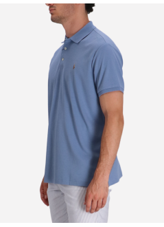 polo ralph lauren polo mansskccmslmm1-short sleeve-knit - 710704319169 channel blue