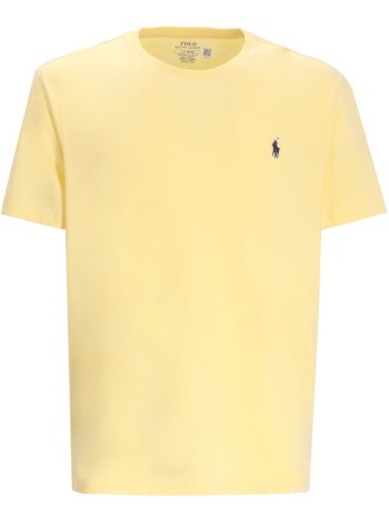 polo ralph lauren t-shirt mansscncmslm2-short sleeve-t-shirt - 710671438435 wicket yellow c7952