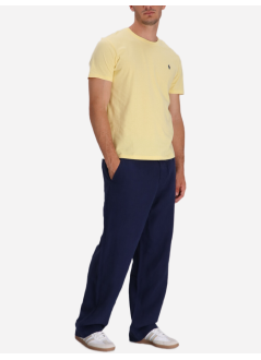 polo ralph lauren t-shirt mansscncmslm2-short sleeve-t-shirt - 710671438435 wicket yellow c7952