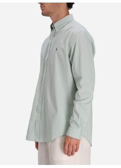 polo ralph lauren shirt mancubdppcs-long sleeve-sport shirt - 710929346019 6779g granite green white