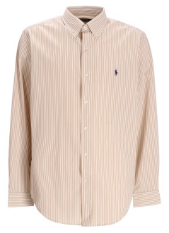 polo ralph lauren shirt mancubdppcs-long sleeve-sport shirt - 710929346020 6779i coastal beige white