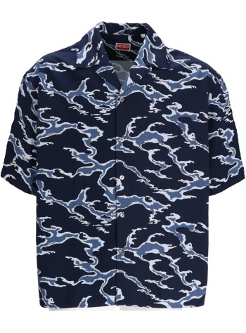 kenzo camiseria hombre kenzo ocean camo hawaiian short sleeve shirt - ff65ch1329s1 77