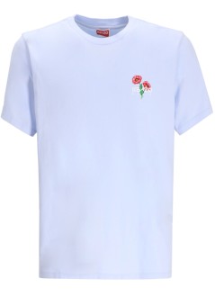 kenzo camiseta hombre gots kenzo archive bouquet embroidered slim tshirt - ff65ts1514sg 62a