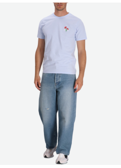 kenzo camiseta hombre gots kenzo archive bouquet embroidered slim tshirt - ff65ts1514sg 62a