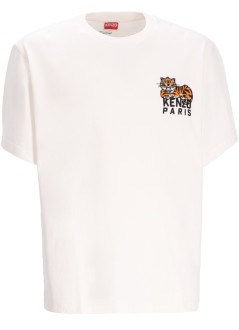 kenzo camiseta hombre gots kenzo happy tiger embroidered classic t-shirt - ff65ts2554si 02