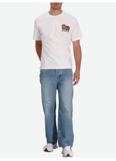 kenzo camiseta hombre gots kenzo happy tiger embroidered classic t-shirt - ff65ts2554si 02