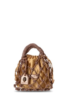 kurt geiger handbag mujer 690-sm macrame crystal bag - 2038260999 60