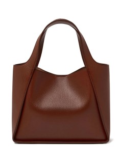 stella mccartney crossbody mujer logo crossbody tote bag eco embossed grainy alter mat - 513860wp0563 2215