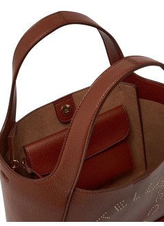 stella mccartney crossbody mujer logo crossbody tote bag eco embossed grainy alter mat - 513860wp0563 2215