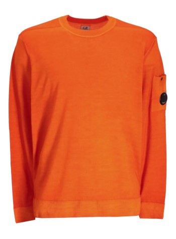 c.p.company punto hombre knitwear crew neck in fast dyed merinos - 19cmkn024a003247f 434