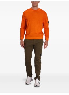 c.p.company knitwear manknitwear crew neck in fast dyed merinos - 19cmkn024a003247f 434