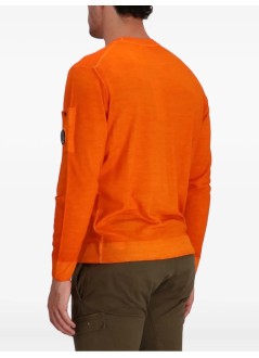 c.p.company knitwear manknitwear crew neck in fast dyed merinos - 19cmkn024a003247f 434
