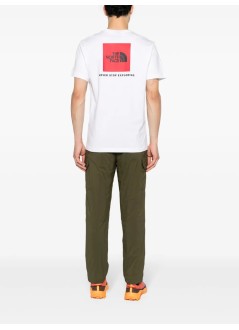 the north face camiseta hombre m ss box nse tee (logo rojo) - nf0a87npfn41 fn41