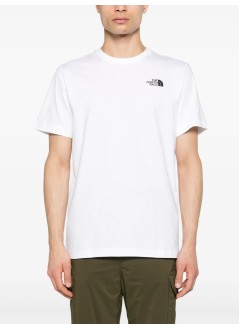 the north face camiseta hombre m ss box nse tee (logo rojo) - nf0a87npfn41 fn41