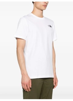the north face camiseta hombre m ss box nse tee (logo rojo) - nf0a87npfn41 fn41