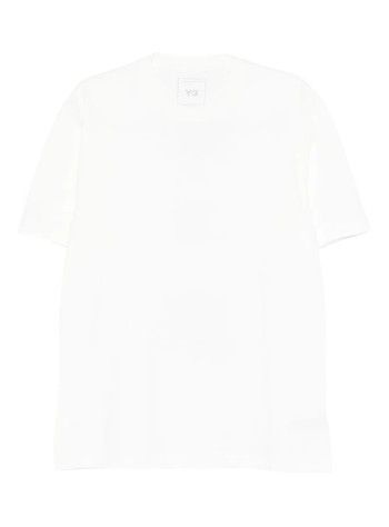 y3 t-shirt many-3 graphic short sleeve tee - jz0712 core white
