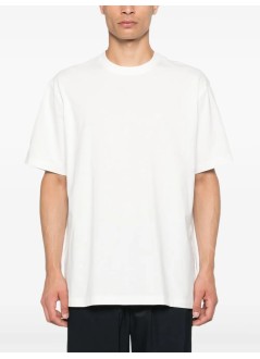 y3 t-shirt many-3 graphic short sleeve tee - jz0712 core white