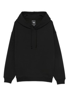 y3 sweater many-3 graphic hoodie - jx4748 black