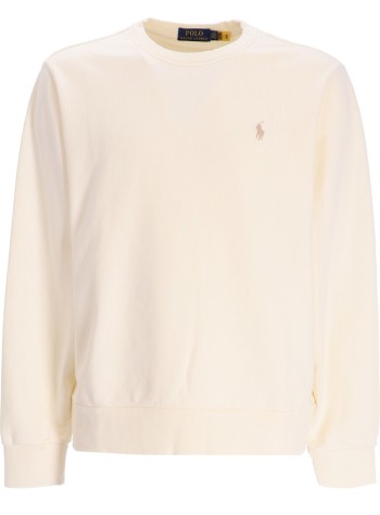 polo ralph lauren sweater manlscnm1-long sleeve-sweatshirt - 710916689003 clubhouse cream
