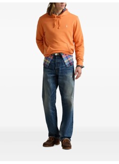 polo ralph lauren sudadera hombre lspohoodm2-long sleevesweatshirt - 710916690036 bedford orange